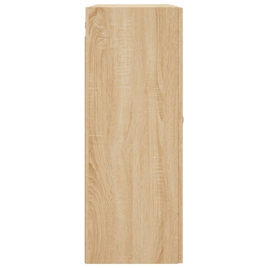 Hangkasten 69,5X34X90 Cm Kleurig 2 Sonoma eiken