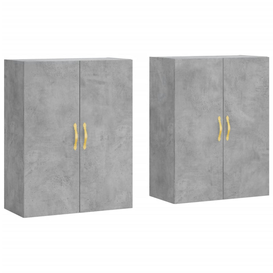 Hangkasten 69,5X34X90 Cm 2 Betongrijs