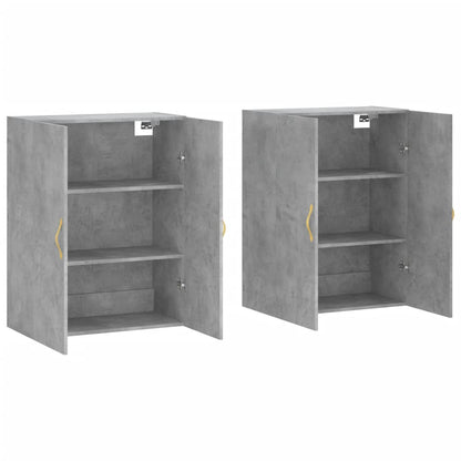 Hangkasten 69,5X34X90 Cm 2 Betongrijs