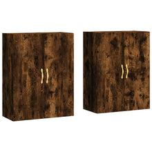 Hangkasten 69,5X34X90 Cm Kleurig 2 Gerookt eiken