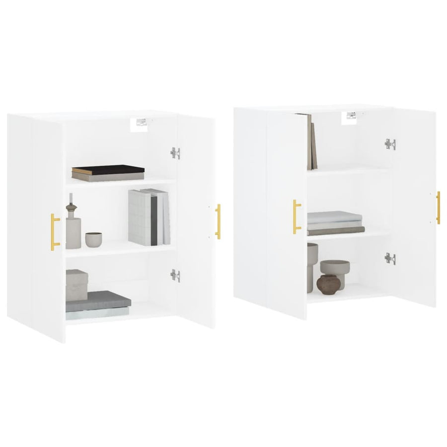 Hangkasten 69,5X34X90 Cm 2 Wit