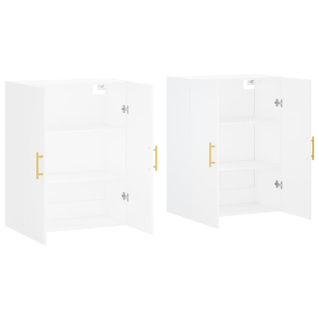 Hangkasten 69,5X34X90 Cm 2 Wit