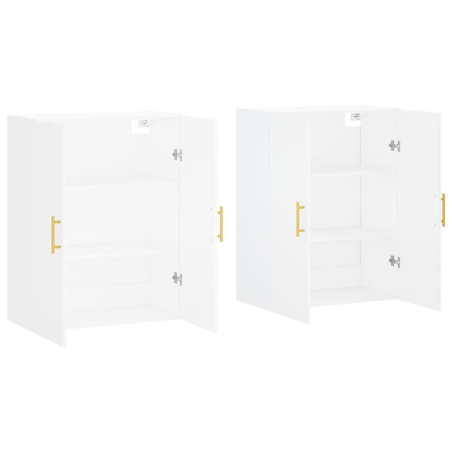 Hangkasten 69,5X34X90 Cm 2 Wit