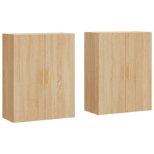 Hangkasten 69,5X34X90 Cm Kleurig 2 Sonoma eiken
