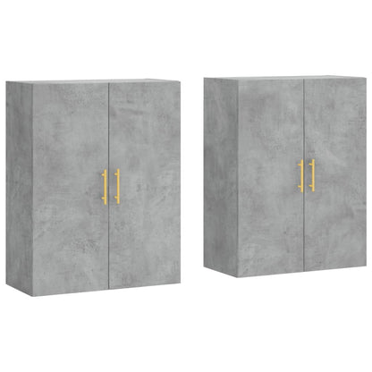 Hangkasten 69,5X34X90 Cm 2 Betongrijs