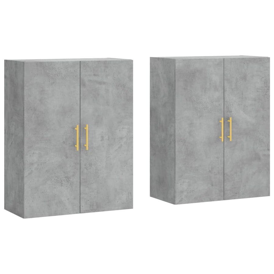 Hangkasten 69,5X34X90 Cm 2 Betongrijs
