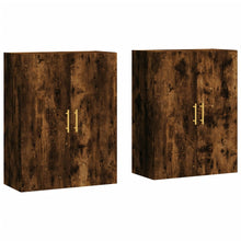 Hangkasten 69,5X34X90 Cm Kleurig 2 Gerookt eiken