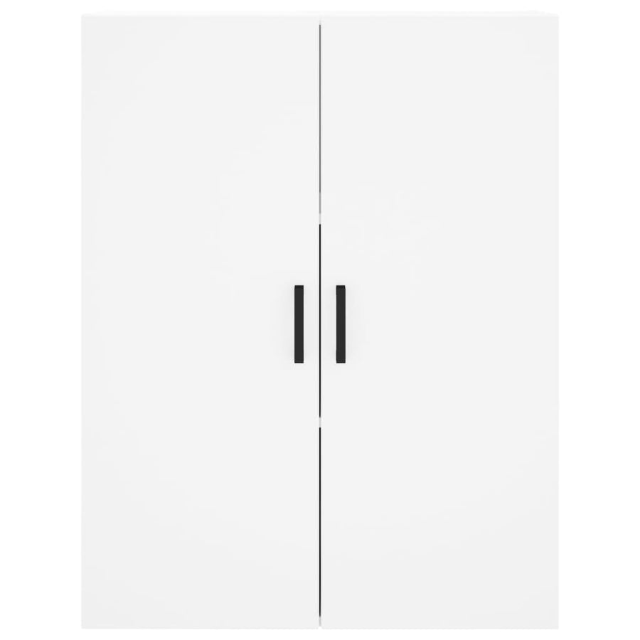 Hangkasten 2 st 69,5x34x90 cm wit