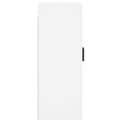 Hangkasten 2 st 69,5x34x90 cm wit
