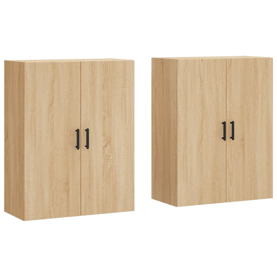 Hangkasten 69,5X34X90 Cm Kleurig 2 Sonoma eiken