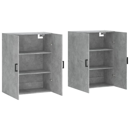 Hangkasten 69,5X34X90 Cm 2 Betongrijs