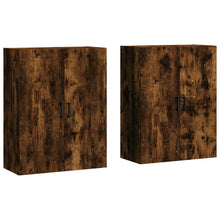 Hangkasten 69,5X34X90 Cm Kleurig 2 Gerookt eiken