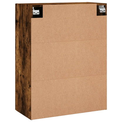 Hangkasten 69,5X34X90 Cm Kleurig 2 Gerookt eiken