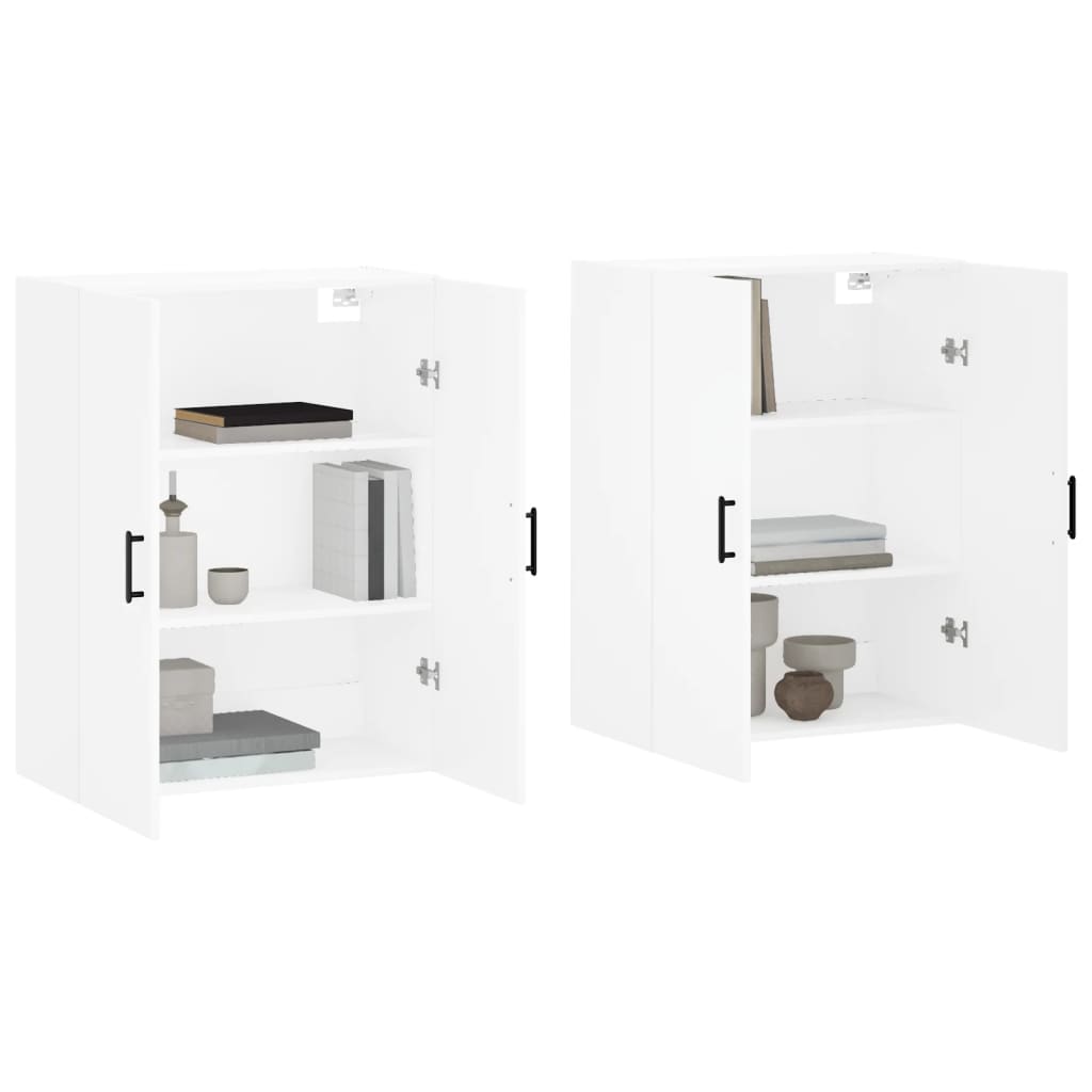 Hangkasten 69,5X34X90 Cm 2 Wit