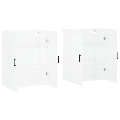 Hangkasten 69,5X34X90 Cm 2 Wit