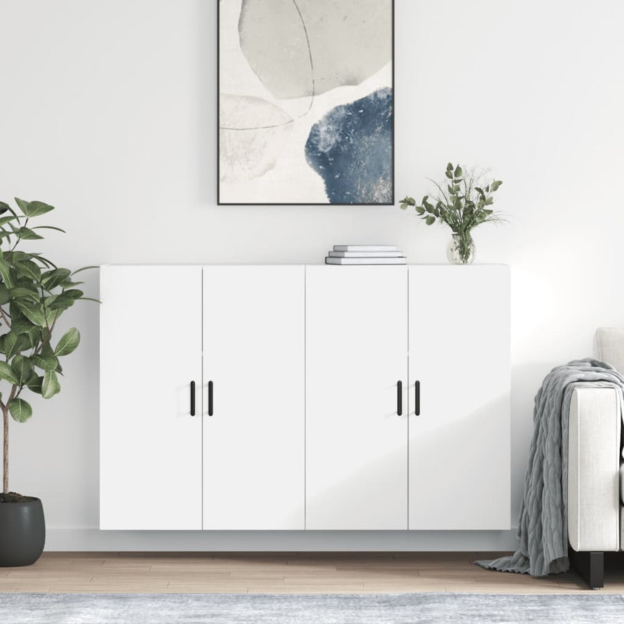 Hangkasten 69,5X34X90 Cm 2 Wit