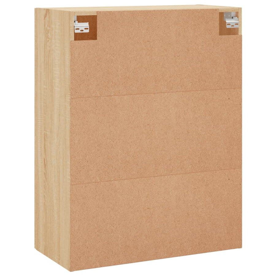 Hangkasten 69,5X34X90 Cm Kleurig 2 Sonoma eiken