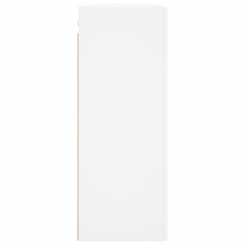 Hangkasten 2 St 69,5X34X90 Cm Wit