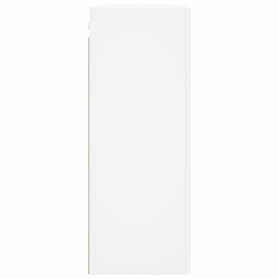 Hangkasten 2 St 69,5X34X90 Cm Wit