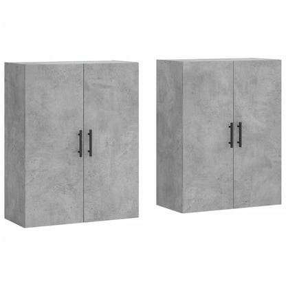 Hangkasten 2 St 69,5X34X90 Cm Betongrijs