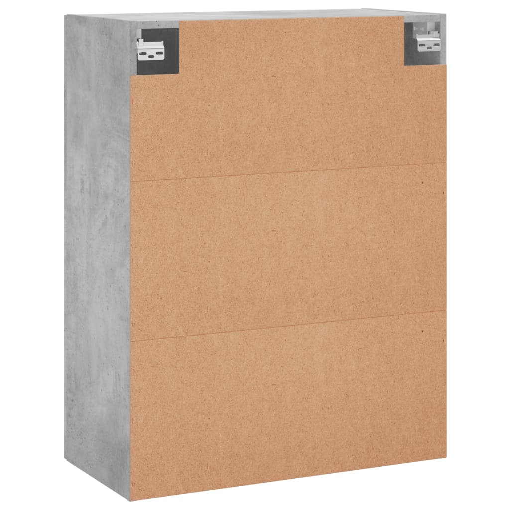 Hangkasten 2 St 69,5X34X90 Cm Betongrijs