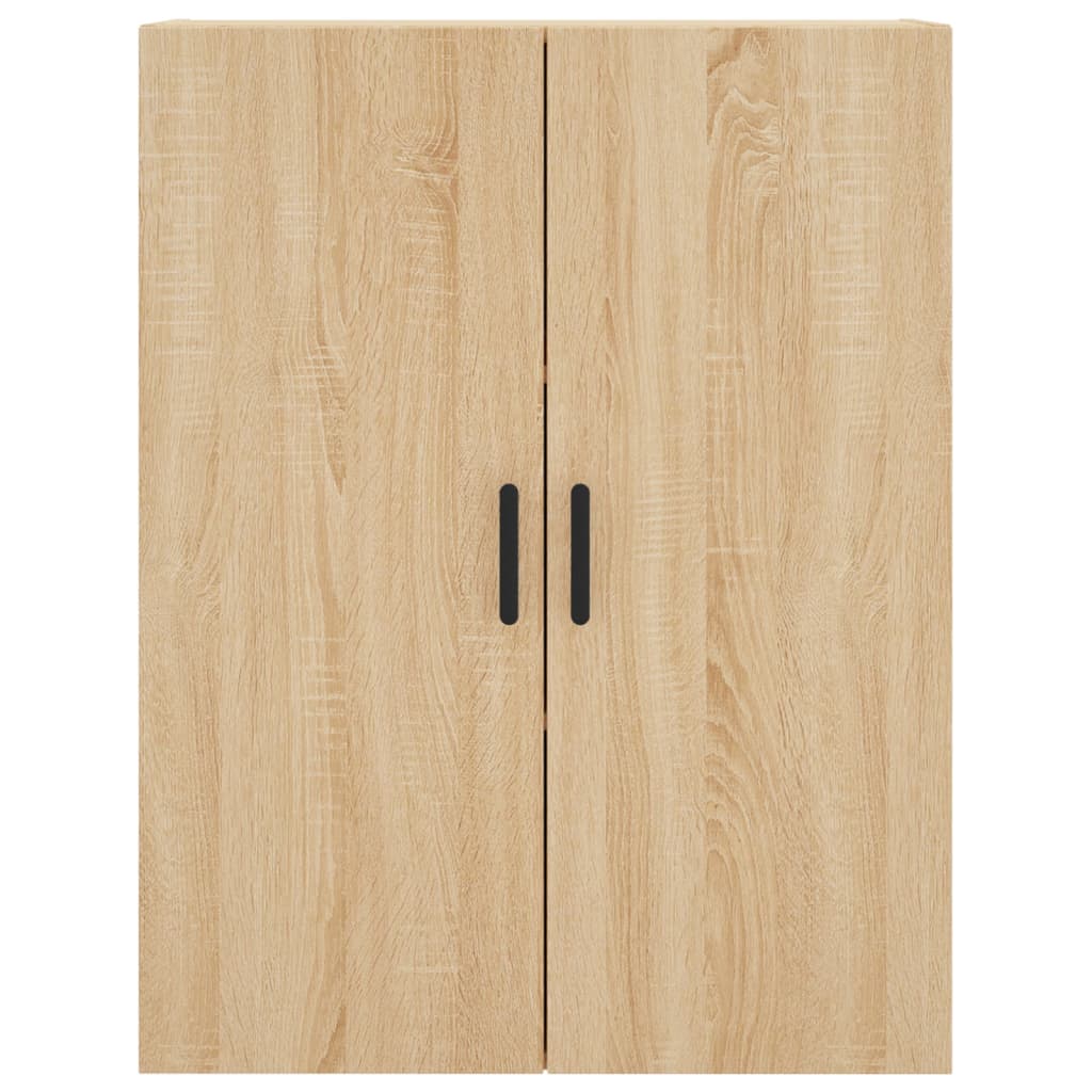 Hoge kast 69,5x34x180 cm bewerkt hout sonoma eikenkleurig