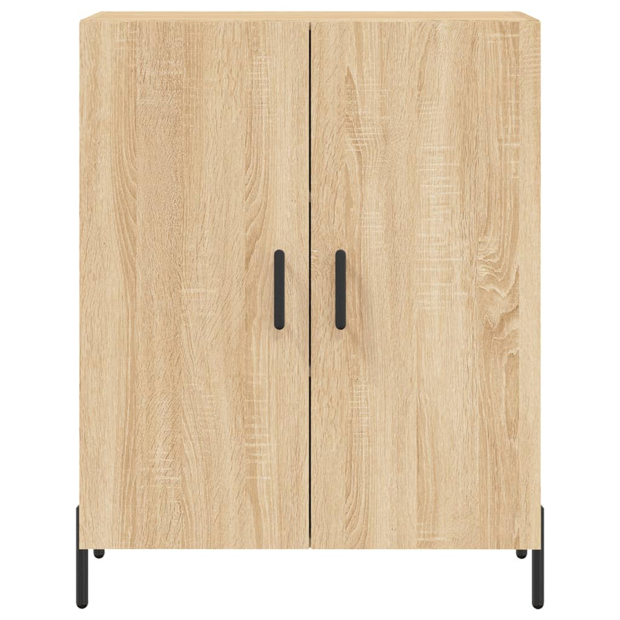 Hoge kast 69,5x34x180 cm bewerkt hout sonoma eikenkleurig