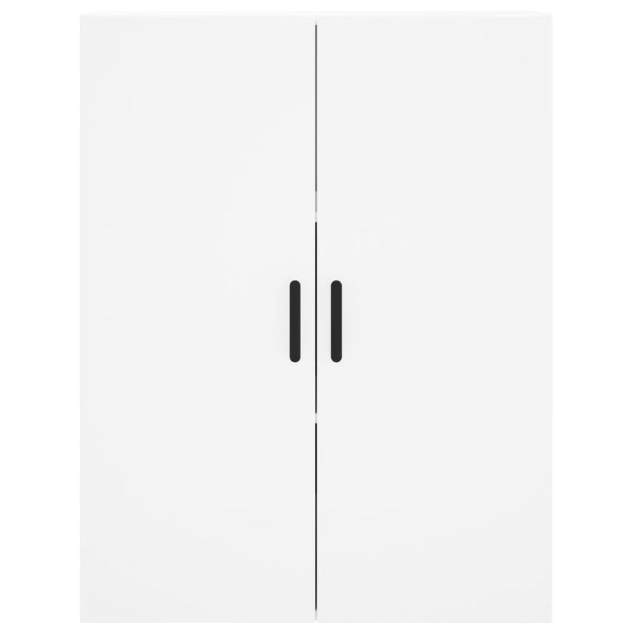 Hoge Kast 69,5X34X180 Cm Bewerkt Hout Wit