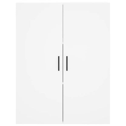 Hoge Kast 69,5X34X180 Cm Bewerkt Hout Wit