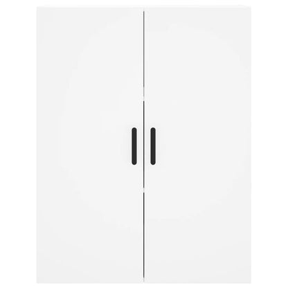Hoge Kast 69,5X34X180 Cm Bewerkt Hout Wit