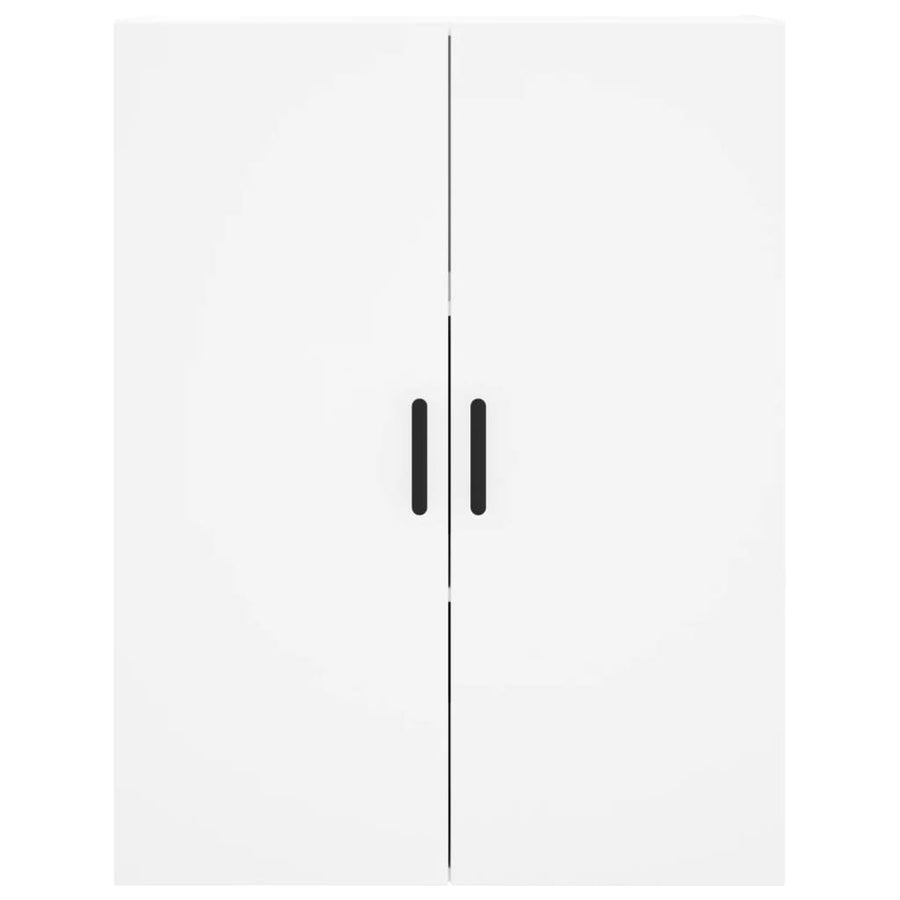 Hoge Kast 69,5X34X180 Cm Bewerkt Hout Wit