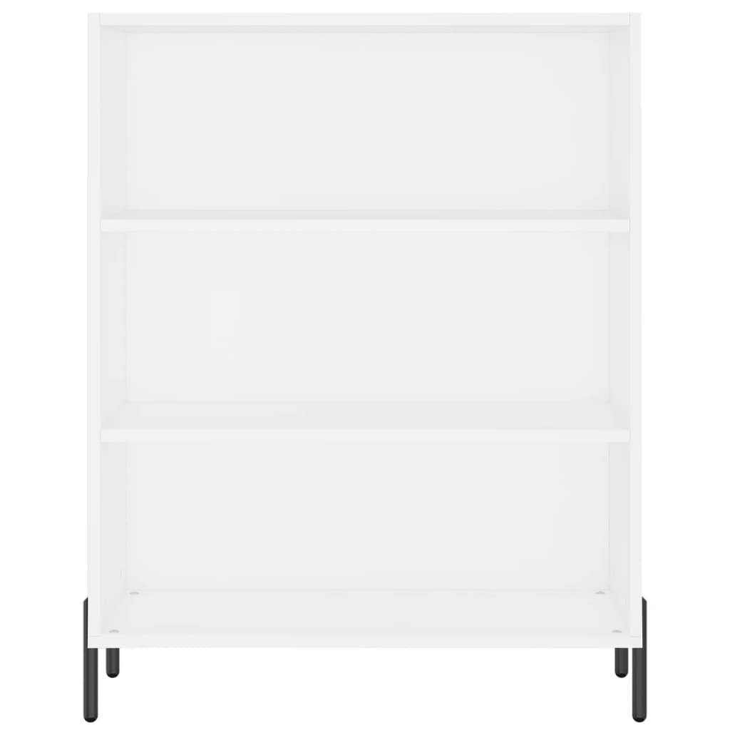 Hoge Kast 69,5X34X180 Cm Bewerkt Hout Wit