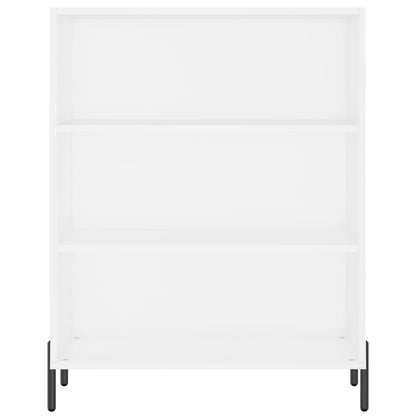Hoge Kast 69,5X34X180 Cm Bewerkt Hout Wit