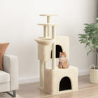 Kattenmeubel 122 cm crèmekleurig