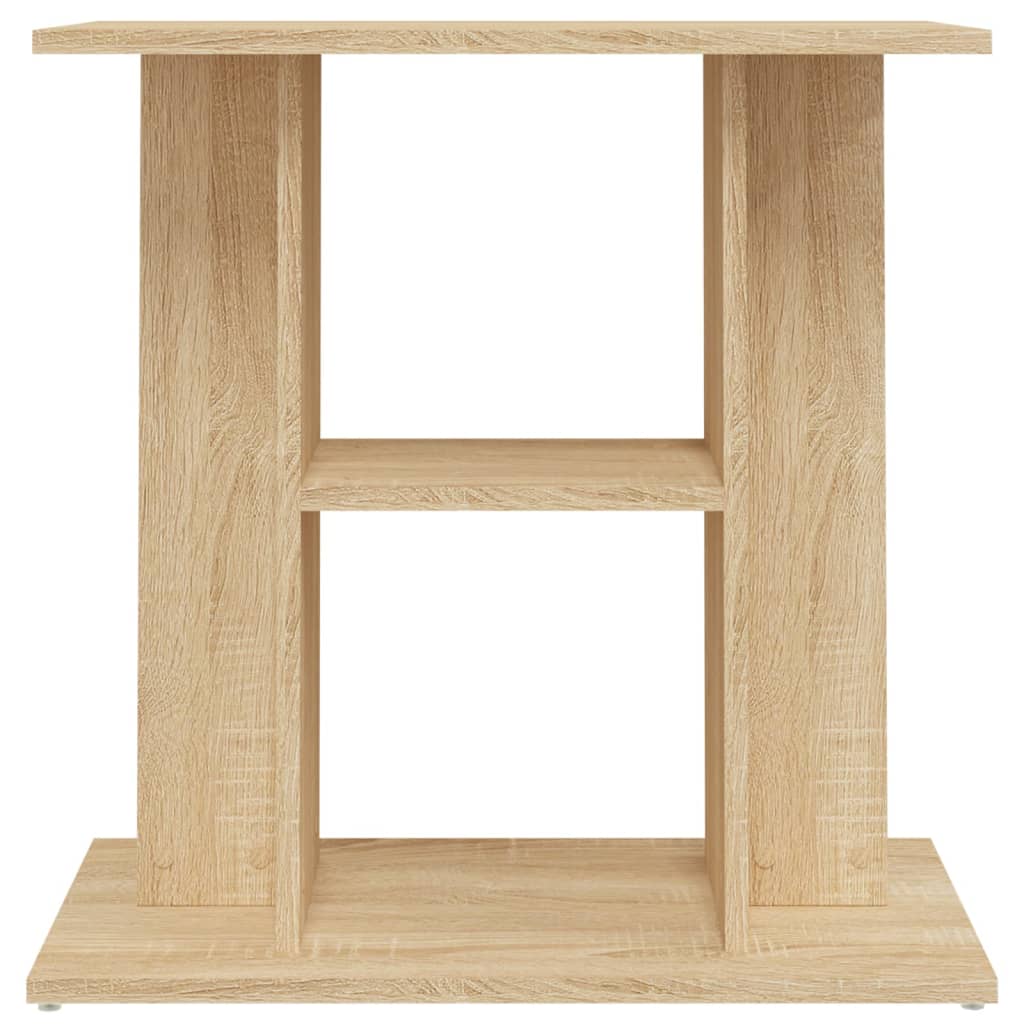 Aquariumstandaard Bewerkt Hout Kleurig 60 x 30 x 60 cm Sonoma eiken
