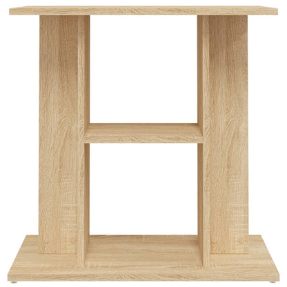 Aquariumstandaard Bewerkt Hout Kleurig 60 x 30 x 60 cm Sonoma eiken