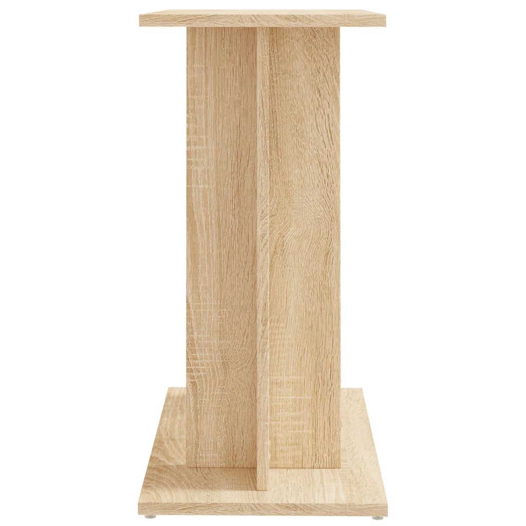 Aquariumstandaard Bewerkt Hout Kleurig 60 x 30 x 60 cm Sonoma eiken