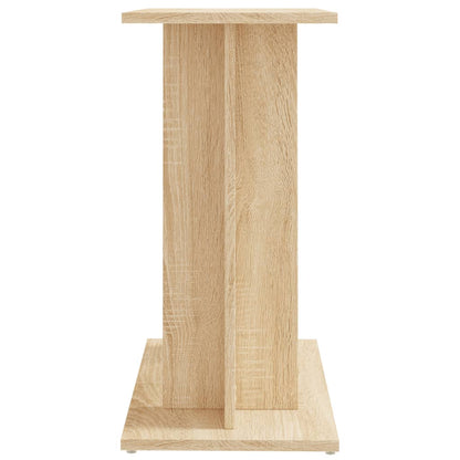 Aquariumstandaard Bewerkt Hout Kleurig 60 x 30 x 60 cm Sonoma eiken