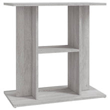 Aquariumstandaard Bewerkt Hout 60 x 30 x 60 cm Grijs sonoma