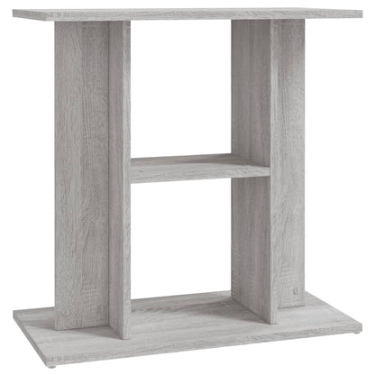 Aquariumstandaard Bewerkt Hout 60 x 30 x 60 cm Grijs sonoma