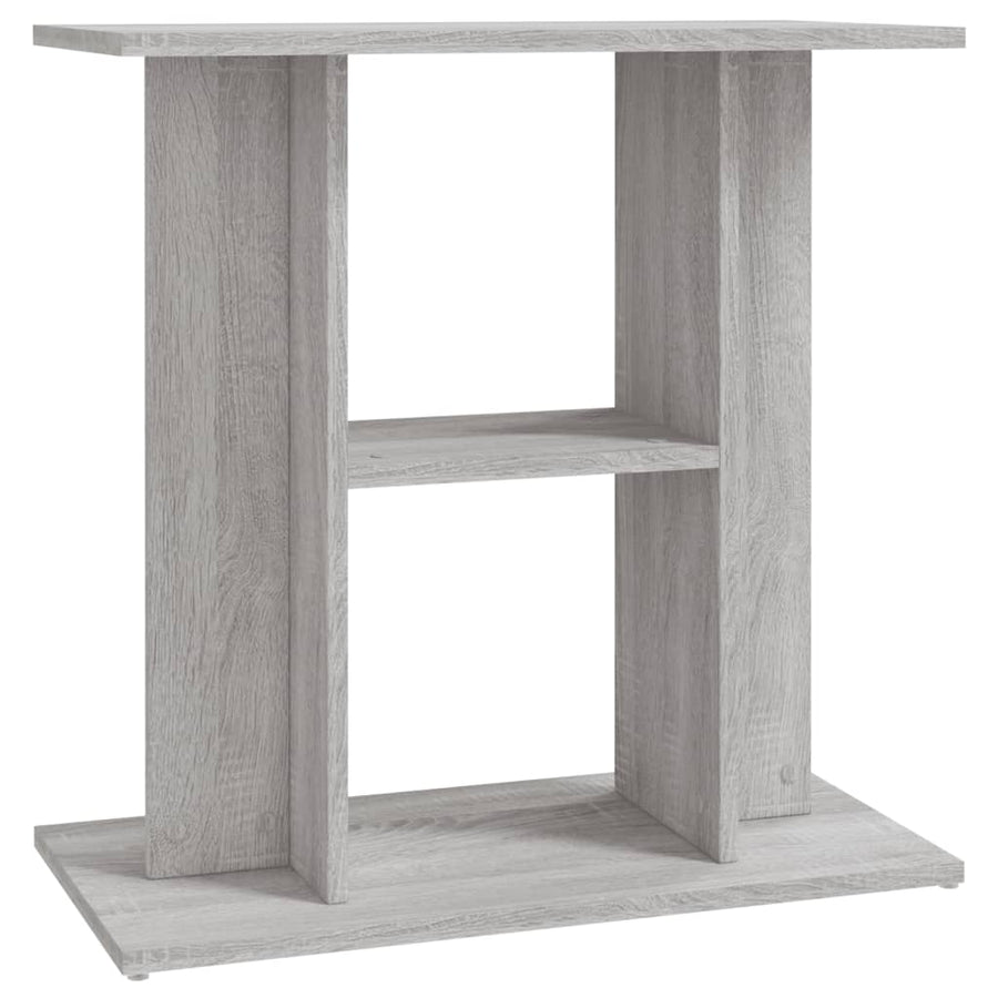Aquariumstandaard Bewerkt Hout 60 x 30 x 60 cm Grijs sonoma