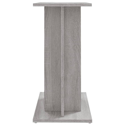 Aquariumstandaard Bewerkt Hout 60 x 30 x 60 cm Grijs sonoma