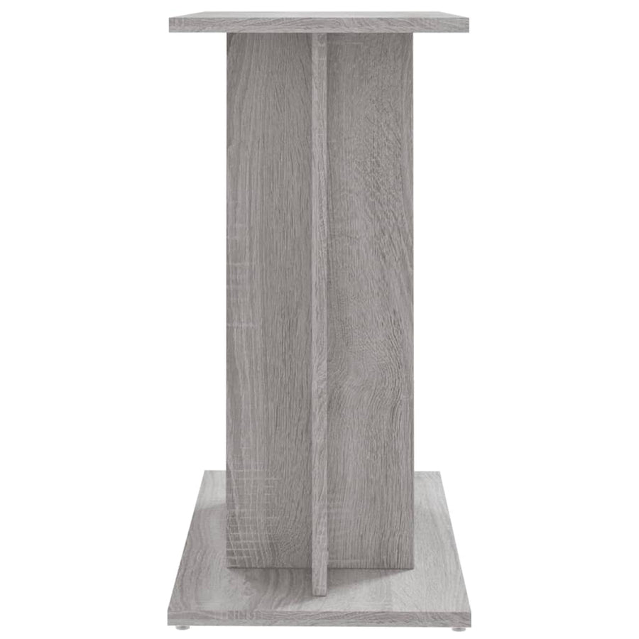 Aquariumstandaard Bewerkt Hout 60 x 30 x 60 cm Grijs sonoma