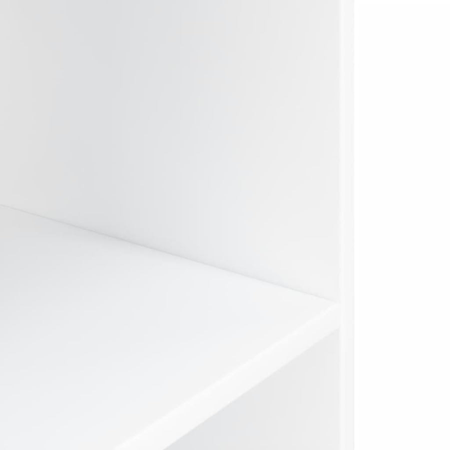 Aquariumstandaard Bewerkt Hout 80 x 35 x 60 cm Wit