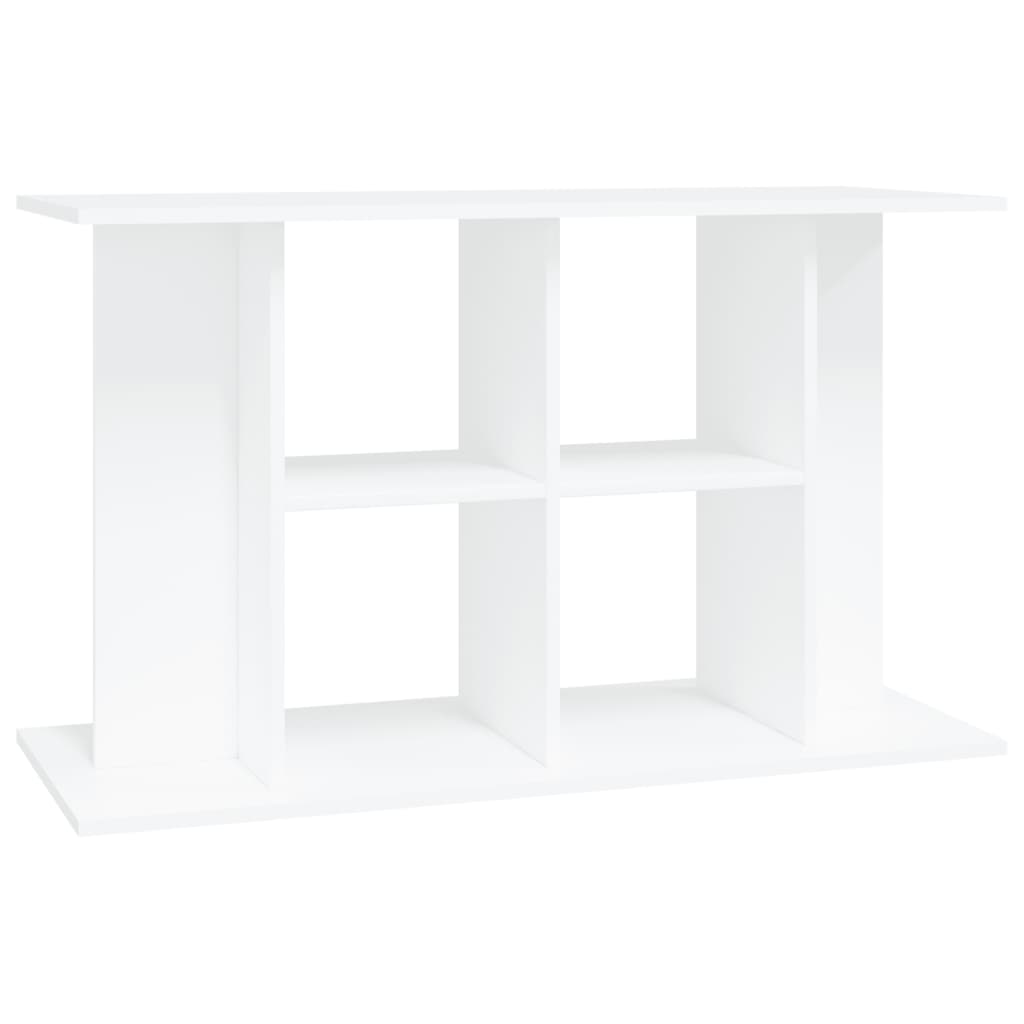 Aquariumstandaard Bewerkt Hout 100 x 40 x 60 cm Wit