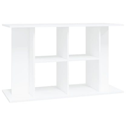 Aquariumstandaard Bewerkt Hout 100 x 40 x 60 cm Wit
