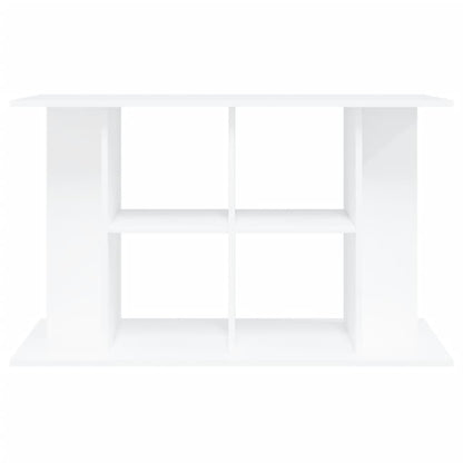 Aquariumstandaard Bewerkt Hout 100 x 40 x 60 cm Wit