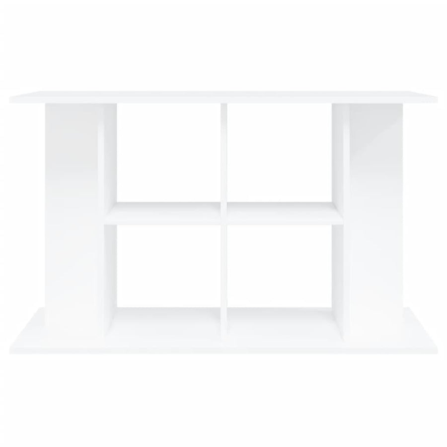 Aquariumstandaard Bewerkt Hout 100 x 40 x 60 cm Wit