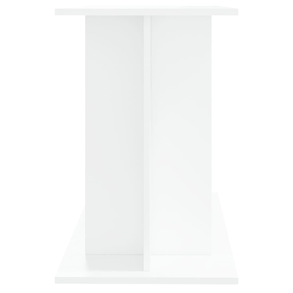 Aquariumstandaard Bewerkt Hout 100 x 40 x 60 cm Wit