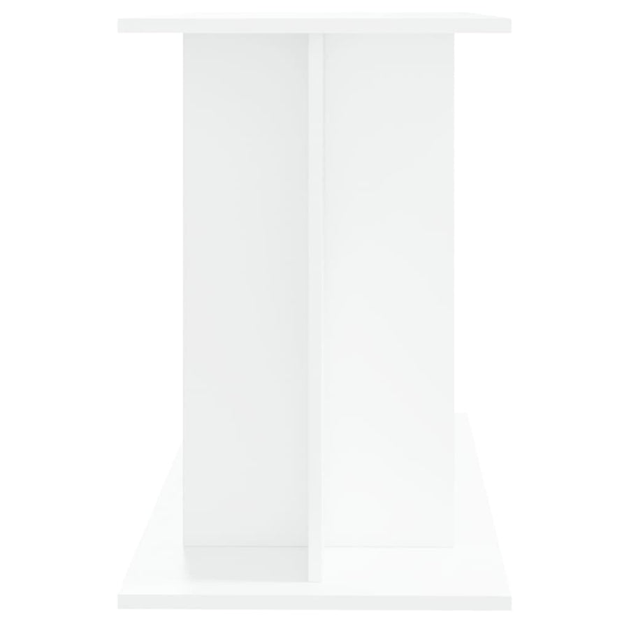 Aquariumstandaard Bewerkt Hout 100 x 40 x 60 cm Wit